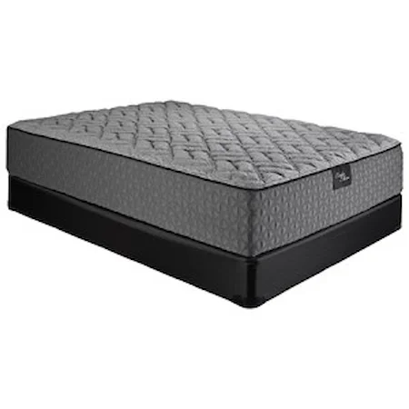 Queen 14" Luxury Firm Innerspring Mattress and Comfort Care Low Profile Foundation